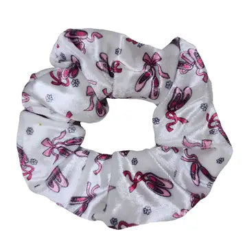 Ballet Dance Premium Velvet Scrunchy