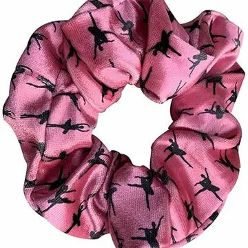 Ballerina Dance Premium Velvet Scrunchy