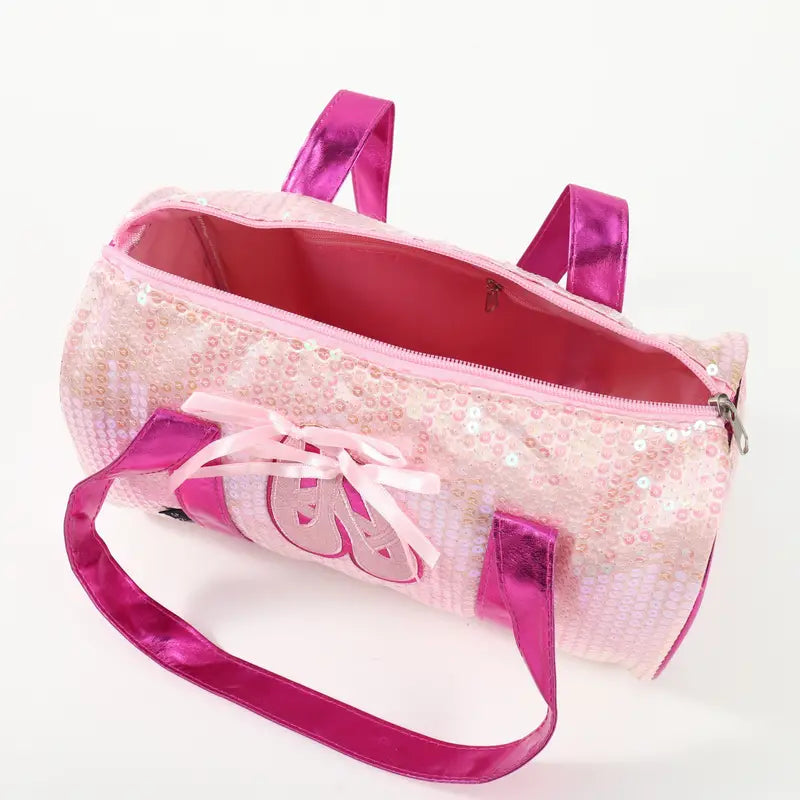 Ballet Shoes Sequin Duffel Bag