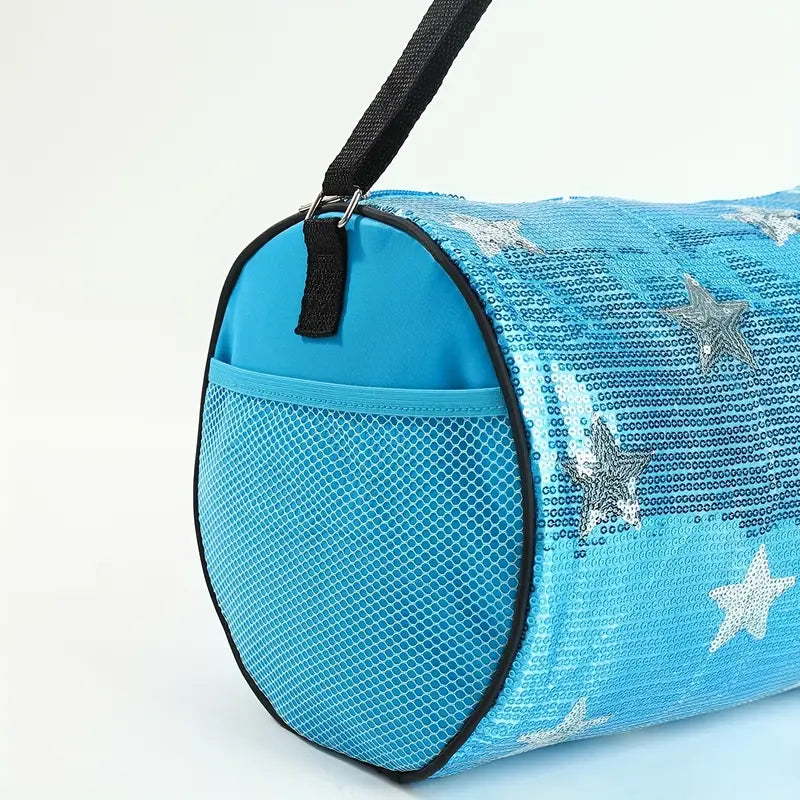 Sequin Stars Dance Duffel Bag