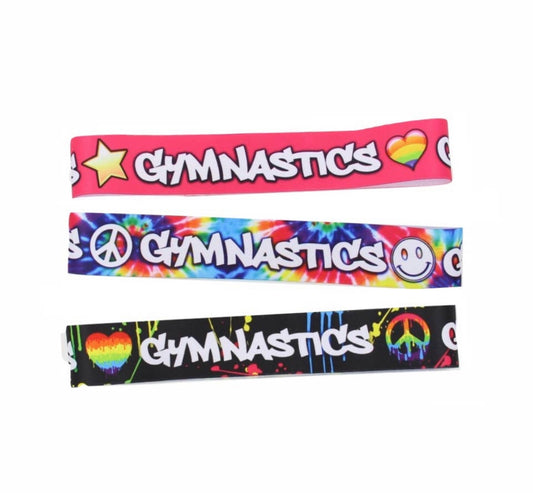 Graffiti Gymnastics No Slip Headbands