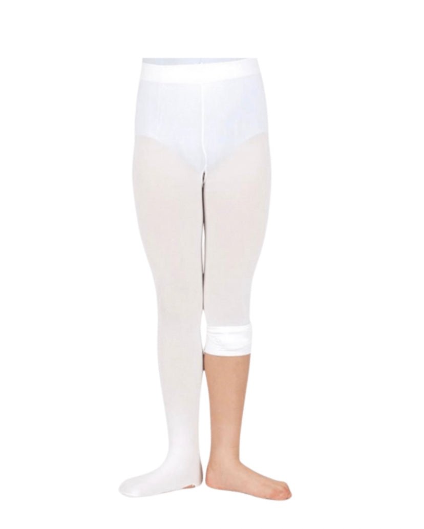 Theatricals Girls Convertible Tights with Smooth Self-Knit Waistband