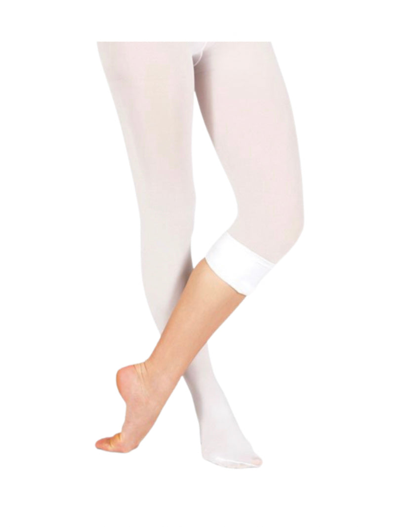 Theatricals Girls Convertible Tights with Smooth Self-Knit Waistband
